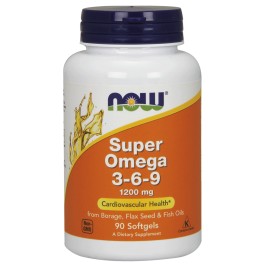 Now Super Omega 3-6-9 1200 mg Softgels 90 caps