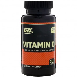 Optimum Nutrition Vitamin D 200 caps