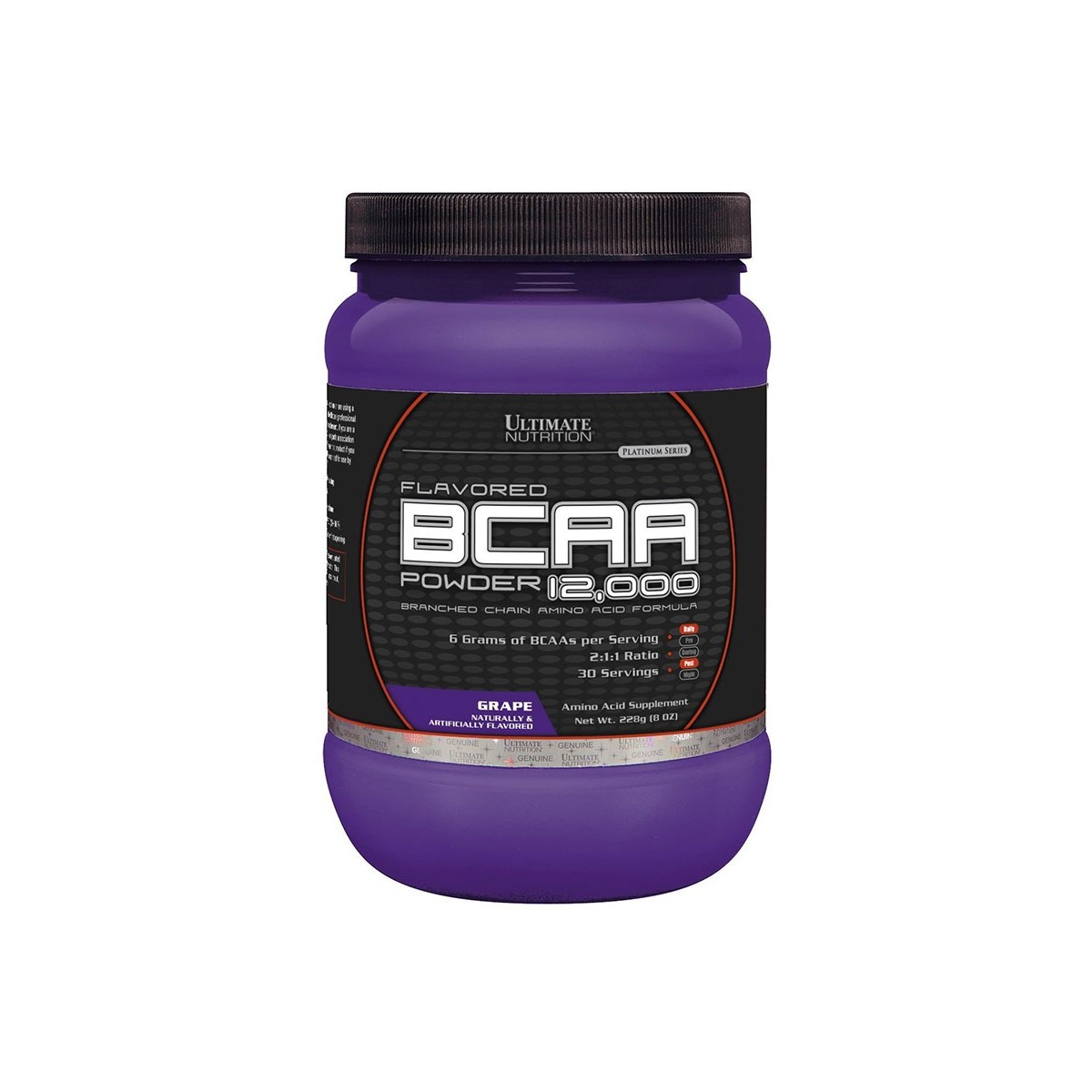 Ultimate Nutrition Flavored BCAA 12,000 Powder 228 g /30 servings/ Pink Lemonade - зображення 1