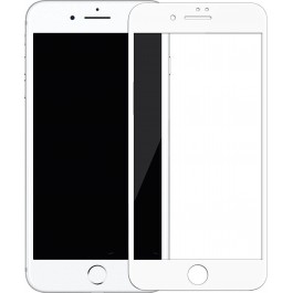 Mocoll 3D Full Cover 0.3mm Privacy Tempered Glass iPhone 7/8 White