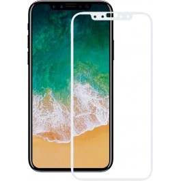   Mocolo 2.5D Full Cover Tempered Glass iPhone X White (F_54003)