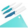 Xiaomi Hot Ceramic Knife + Chopping Board Set Blue HU0020 - зображення 1