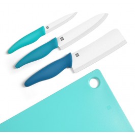 Xiaomi Hot Ceramic Knife + Chopping Board Set Blue HU0020