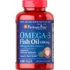 Puritan's Pride Omega-3 Fish Oil 1200 mg 100 caps - зображення 1