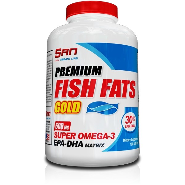 SAN Premium Fish Fats Gold 120 caps - зображення 1