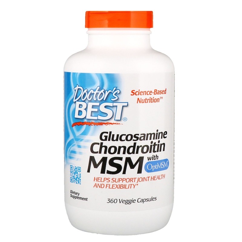 Doctor's Best Glucosamine Chondroitin MSM 360 caps - зображення 1