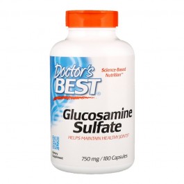 Doctor's Best Glucosamine Sulfate 750 mg 180 caps