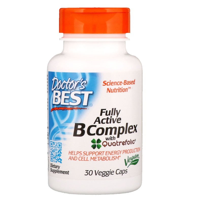 Doctor's Best Fully Active B Complex 30 caps - зображення 1