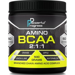   Powerful Progress Amino BCAA 2:1:1 500 g /50 servings/ Pineapple