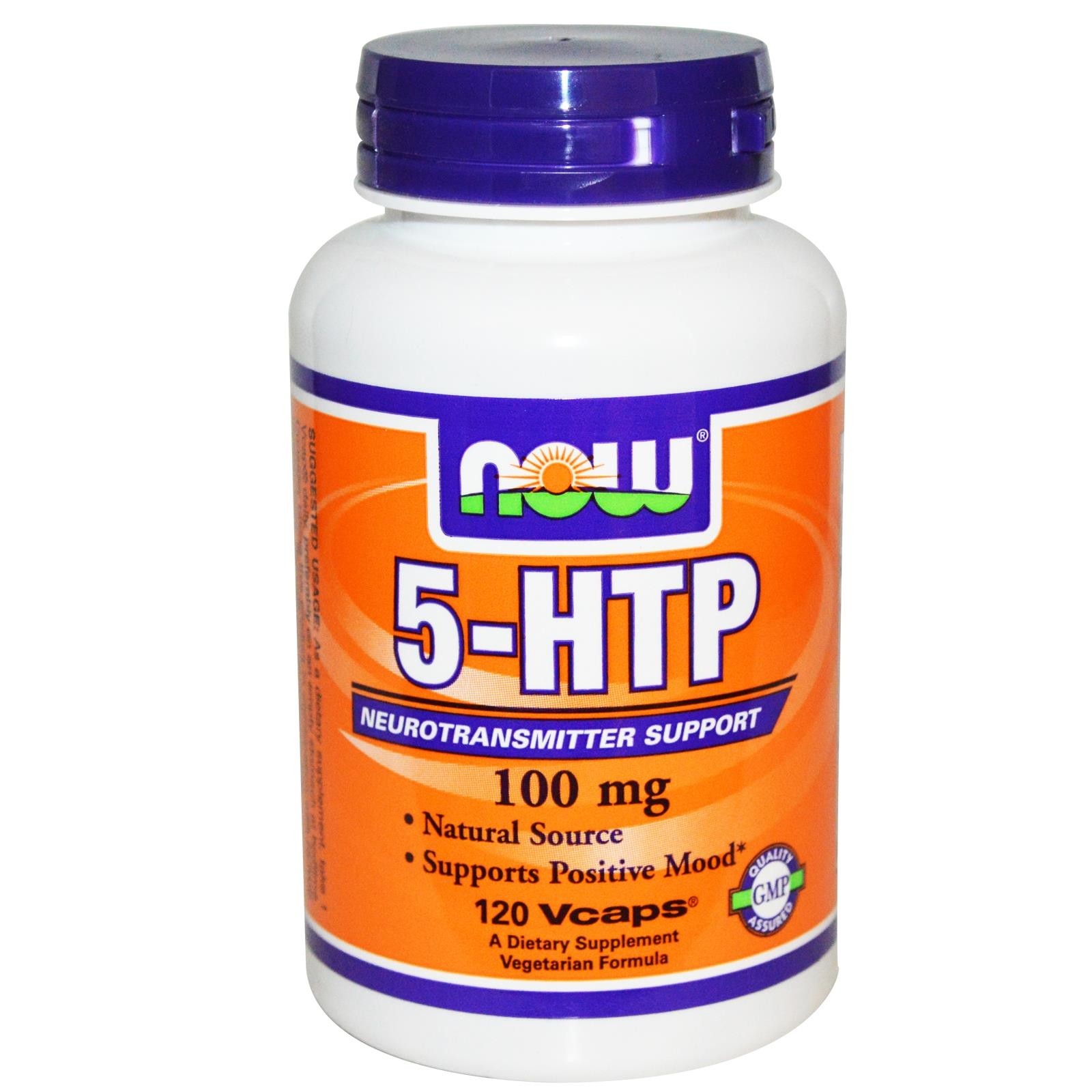 Now 5-HTP 100 mg 120 caps - зображення 1