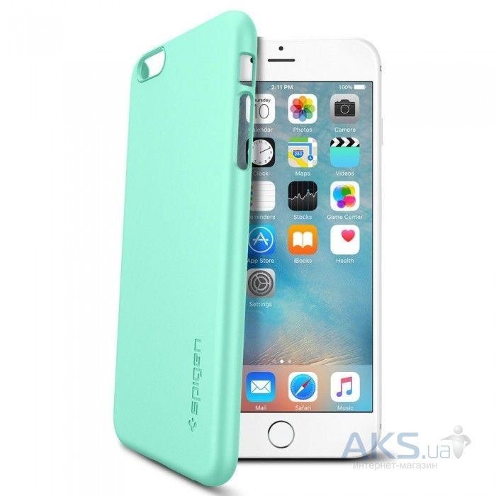 Spigen iPhone 6s Plus Case Thin Fit Mint SGP11639 - зображення 1