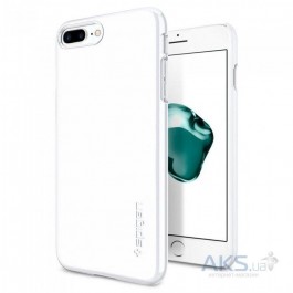 Spigen iPhone 7 Plus Case Thin Fit Jet White 043cs21043