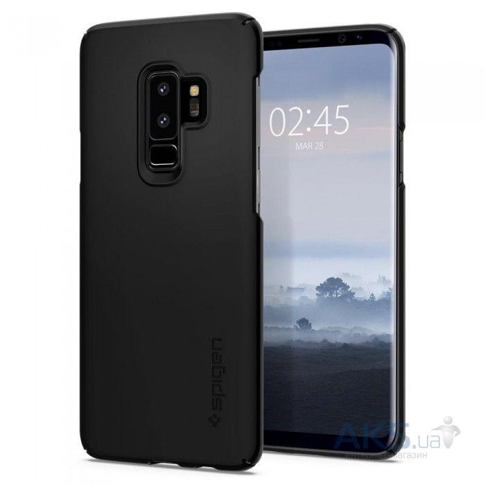 Spigen Samsung Galaxy S9 Plus Case Thin Fit Black 593CS22908 - зображення 1