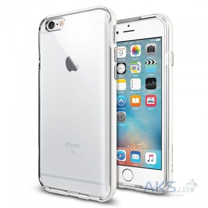 Spigen iPhone 6/6S Case Neo Hybrid EX Shimmery White SGP11626 - зображення 1