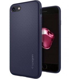 Spigen iPhone 7 Case Liquid Air Armor Midnight Blue 042cs21189