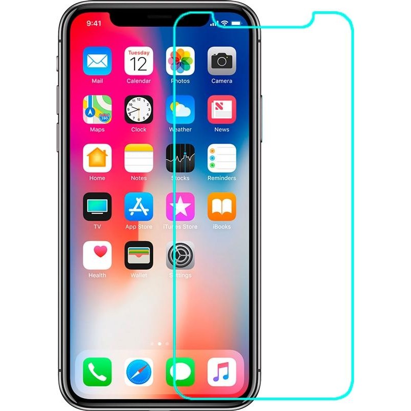 ROCK Tempered Glass 0,15mm iPhone X - зображення 1