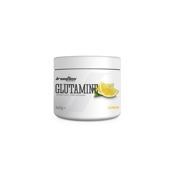 IronFlex Nutrition Glutamine 300 g /60 servings/ Lemon - зображення 1