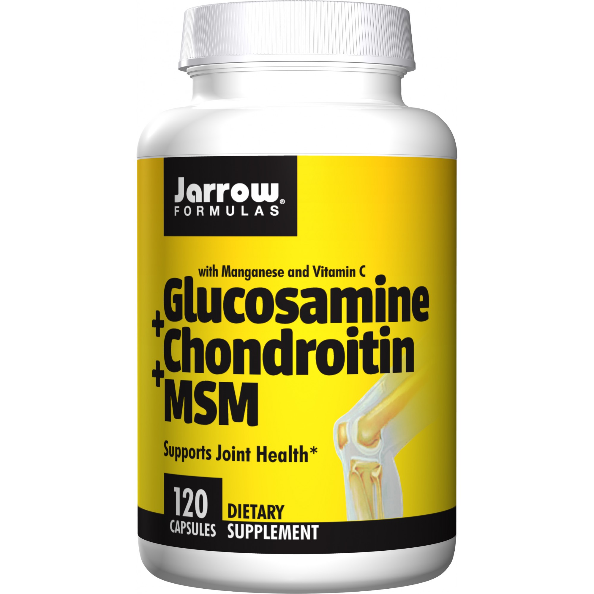 Jarrow Formulas Glucosamine + Chondroitin + MSM 120 caps /30 servings/ - зображення 1