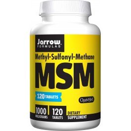 Jarrow Formulas MSM 1000 mg 120 tabs