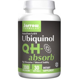 Jarrow Formulas Ubiquinol QH-absorb 200 mg 30 caps