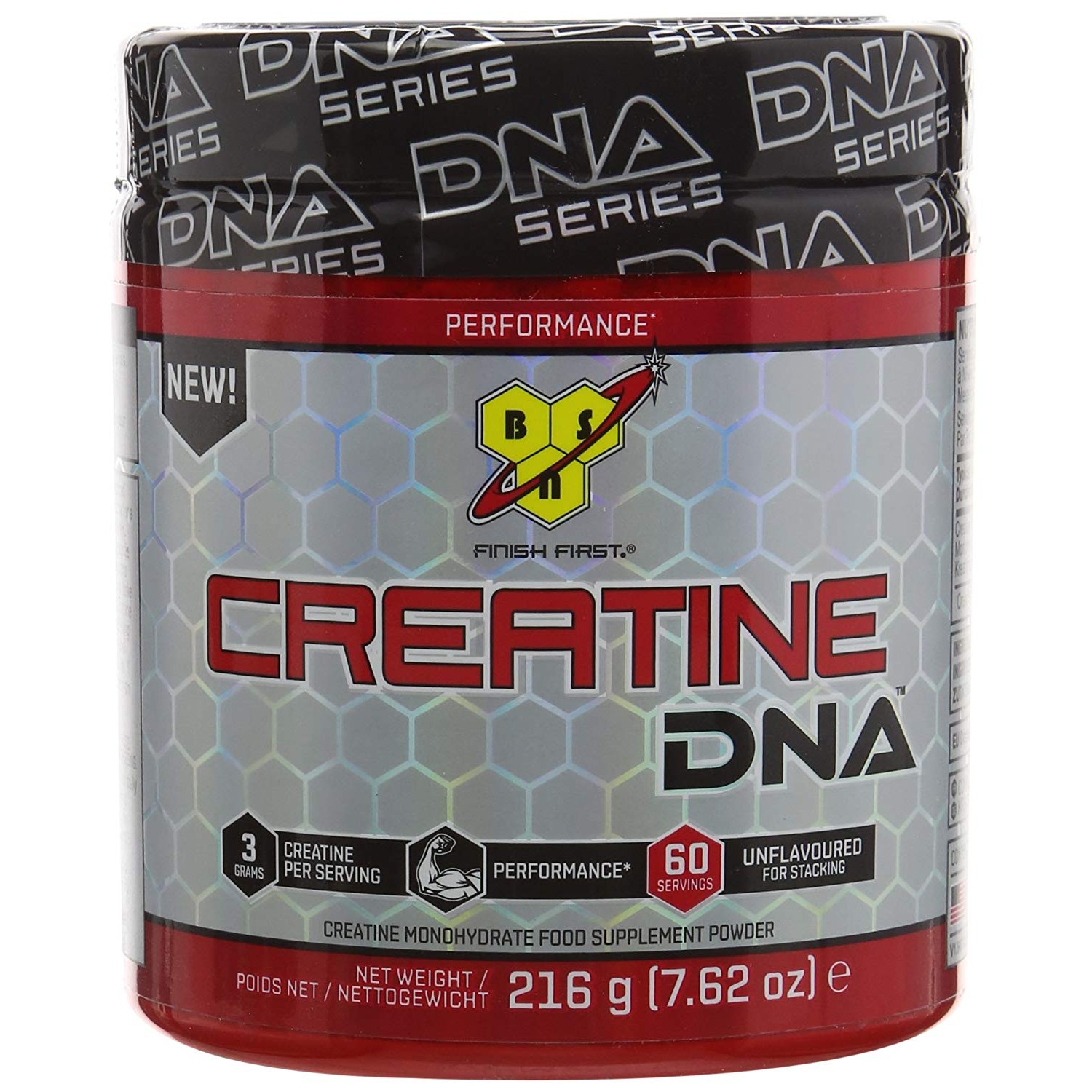 BSN Creatine DNA 216 g /60 servings/ Unflavored - зображення 1