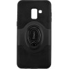 iPaky 360° Free Rotation Ring Holder case Samsung Galaxy A8 A530F Black - зображення 1