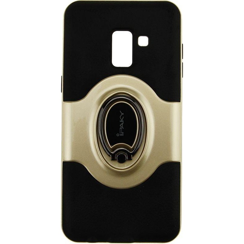 iPaky 360° Free Rotation Ring Holder case Samsung Galaxy A8 A530F Gold - зображення 1