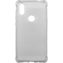TOTO Shockproof Carbon Brush TPU Case Xiaomi Mix 2S Clear
