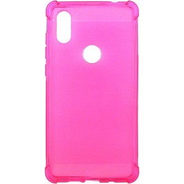 TOTO Shockproof Carbon Brush TPU Case Xiaomi Mix 2S Pink