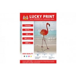 Lucky Print глянцевая (10X15, 180 г/м2), 100 листов
