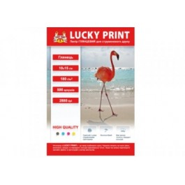 Lucky Print глянцевая (10X15, 180 г/м2), 500 листов