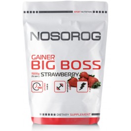 Nosorog Big Boss Gainer 1500 g /15 servings/ Strawberry