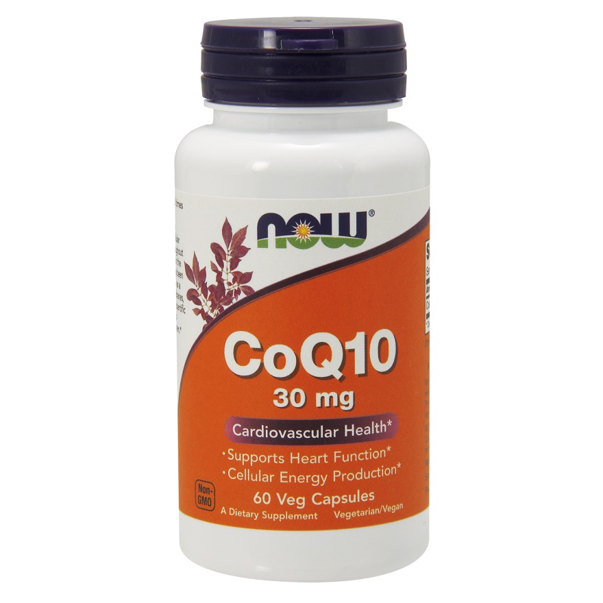 Now CoQ10 30 mg Veg Capsules 60 caps - зображення 1