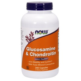   Now Glucosamine & Chondroitin with Trace Minerals Capsules 240 caps