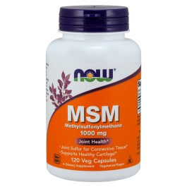 Now MSM 1000 mg Veg Capsules 120 caps