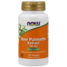 Now Saw Palmetto Extract 160 mg Softgels 120 caps