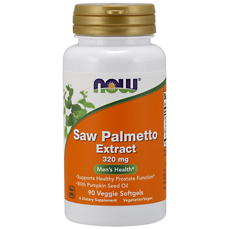 Now Saw Palmetto Extract 320 mg Veggie Softgels 90 caps - зображення 1