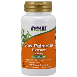Now Saw Palmetto Extract 320 mg Veggie Softgels 90 caps
