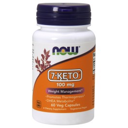 Now 7-Keto-DHEA 100 mg Veg Capsules 60 caps
