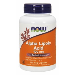   Now Alpha Lipoic Acid 100 mg Veg Capsules 120 caps