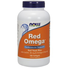 Now Red Omega Softgels 180 caps