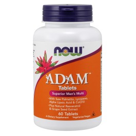 Now Adam Men's Multiple Vitamin Tablets 60 tabs