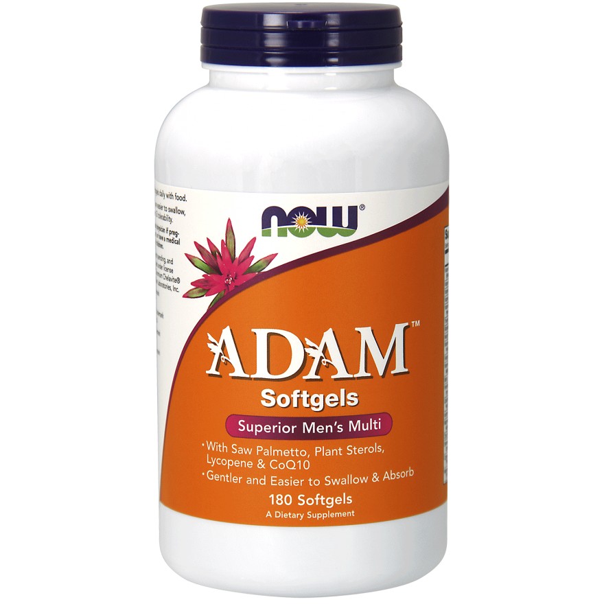 Now Adam Men's Multiple Vitamin Softgels 90 caps - зображення 1