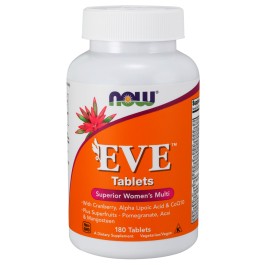 Now Eve Women's Multiple Vitamin Tablets 180 tabs