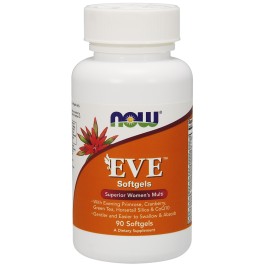 Now Eve Women's Multiple Vitamin Softgels 90 caps