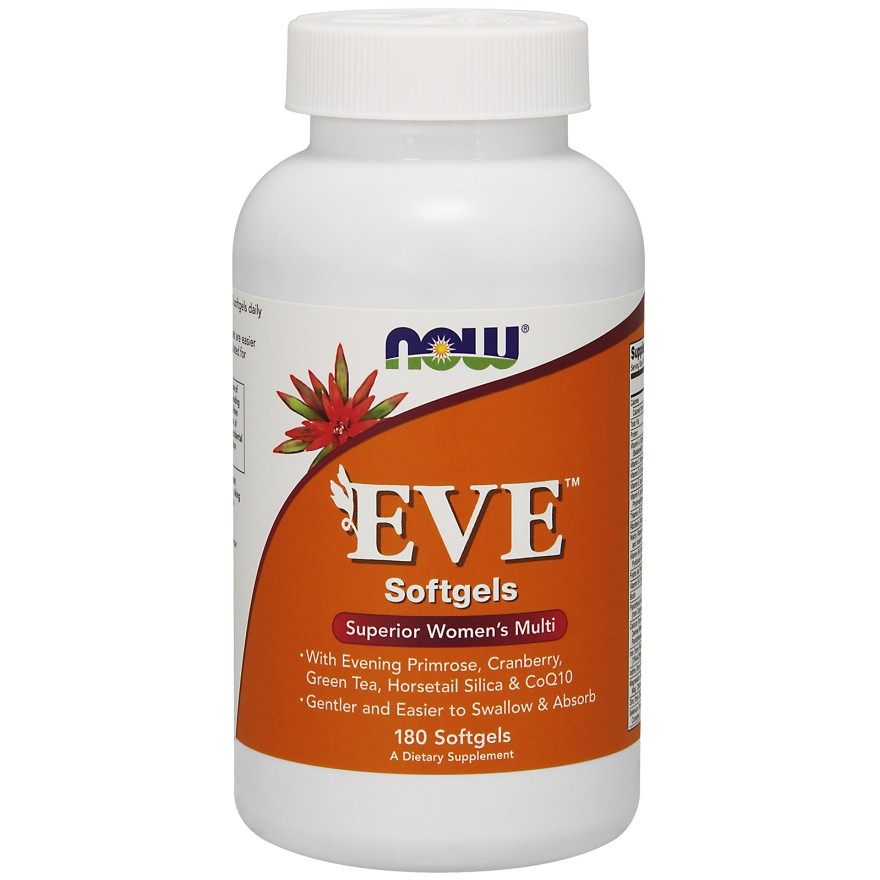 Now Eve Women's Multiple Vitamin Softgels 180 caps - зображення 1