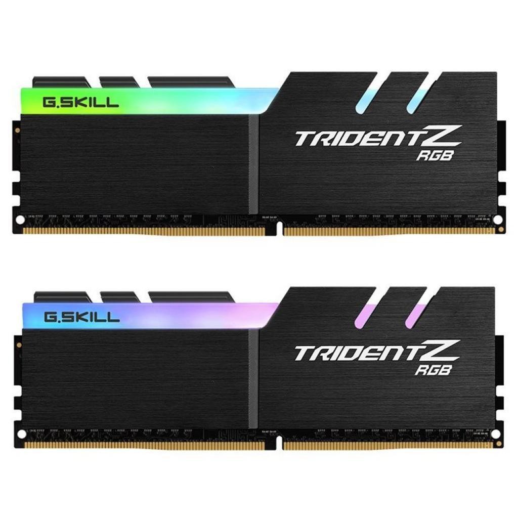 G.Skill 32 GB DDR4 (2x16GB) 3000 MHz Trident Z RGB (F4-3000C14D-32GTZR) - зображення 1