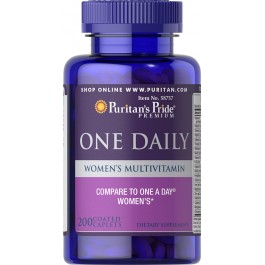   Puritan's Pride One Daily Women's Multivitamin 200 caps