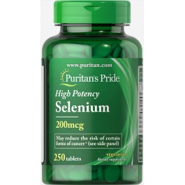   Puritan's Pride Selenium 200 mcg 250 tabs