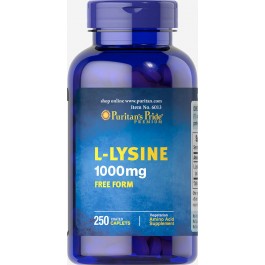 Puritan's Pride L-Lysine 1000 mg 250 caps